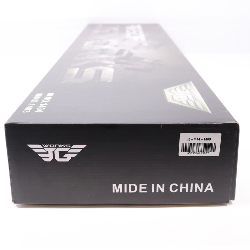 【中古即納】[MIL] JG WORKS 電動アサルトライフル M14 EBR MOD.0 ショート フルメタル BK(ブラック/黒)(JG-M14-1403) (18歳以上専用)(20150223)