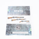 【中古即納】[MIL] S&T エアショットガン M870 ロング リアルウッド Remington刻印(ST-SPG-06-S) (18歳以上専用)(20150223)