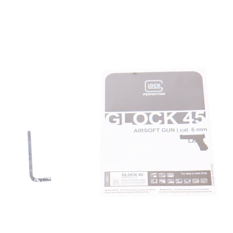 【中古即納】[MIL] UMAREX(ウマレックス) ガスブローバック G45 Gen.5 (JPver.)(UM3J-G45-BK01) (18歳以上専用)(20200806)