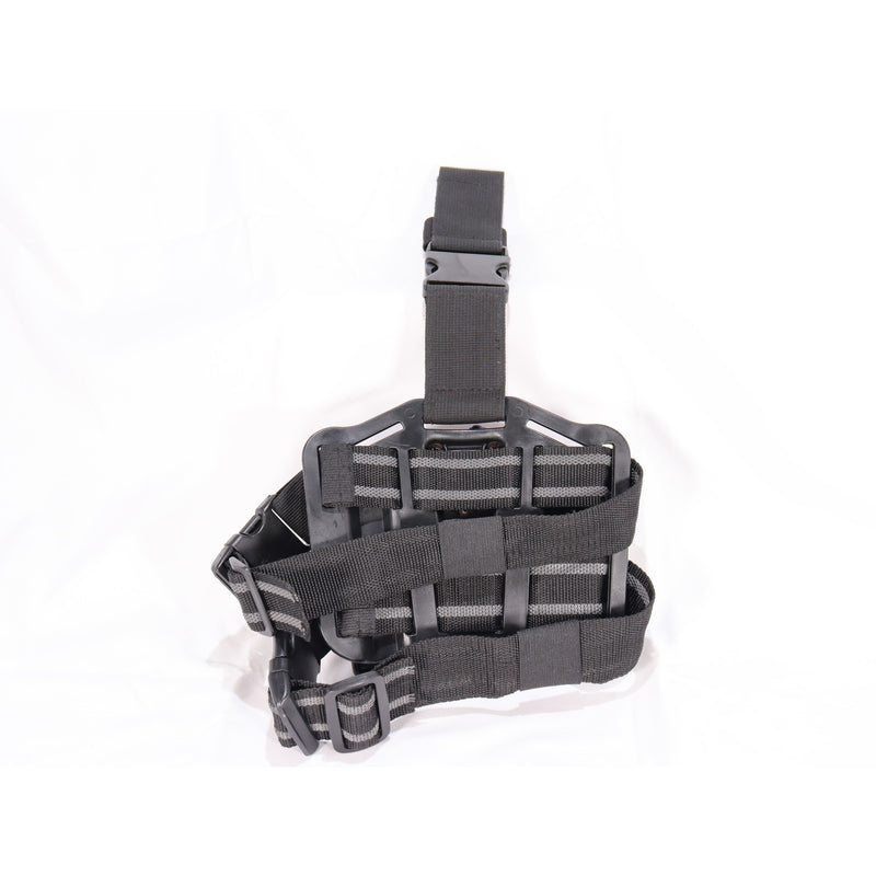 【中古即納】[MIL] ノーブランド BLACKHAWK!タイプ ガバメント用 レッグホルスター BK(ブラック/黒)(20150223)
