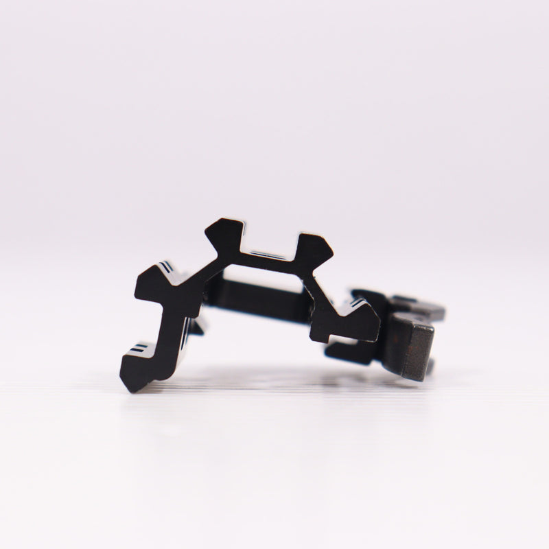 【中古即納】[MIL] ノーブランド クワッドレイル ユニバーサル QDアングルマウント 2スロット(20150223)