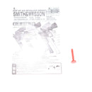 【中古即納】[MIL] クラウンモデル ホップアップエアリボルバー S&W(スミスアンドウェッソン) M629.44マグナム 8インチ ステンレスタイプ (10歳以上専用)(20080228)