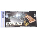 【中古即納】[MIL] クラウンモデル ホップアップエアリボルバー S&W(スミスアンドウエッソン) M19 .357マグナム 4インチ ブラック ウッドタイプグリップ(2024年価格改定版) (10歳以上専用)(20241221)