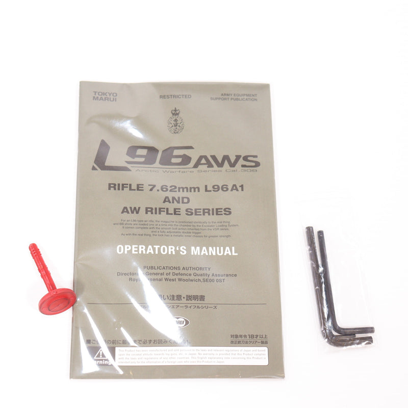 【中古即納】[MIL] 東京マルイ ボルトアクション L96 AWS ブラックストック (18歳以上専用)(20150223)