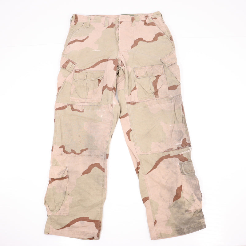 【中古即納】[MIL] PARACLETE ARMOR & EQUIPMENT BDU上下セット サイズUS.M 3Cデザート(20150223)