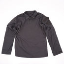 【中古即納】[MIL] ノーブランド コンバットシャツ サイズXL BK(ブラック/黒)(20150223)