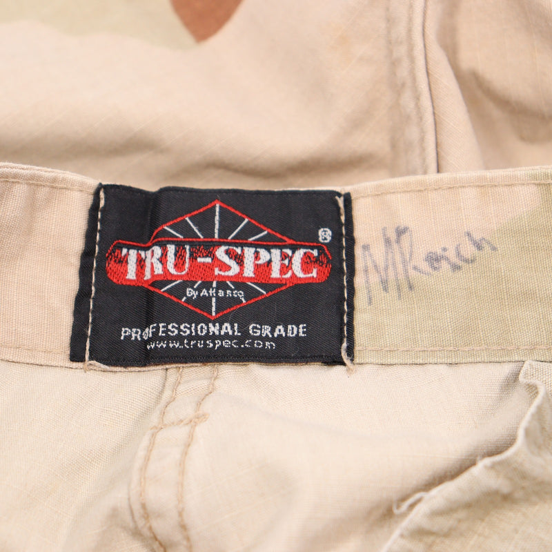 【中古即納】[MIL] TRU-SPEC(トゥルースペック) BDUカーゴパンツ サイズUS.L-R 3Cデザート(20150223)