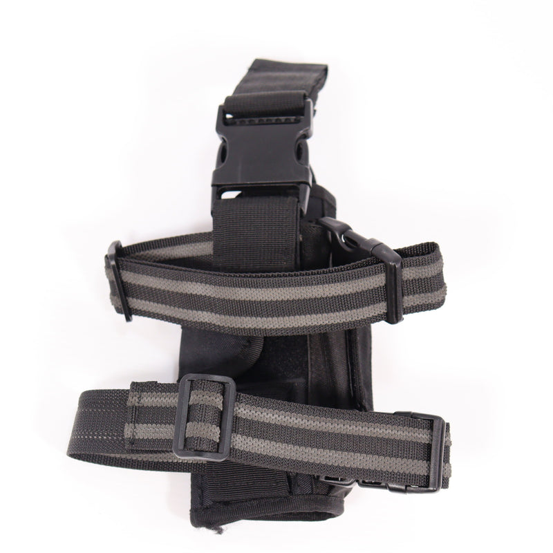 【中古即納】[MIL] ノーブランド トルネードレッグホルスター 左用 BK(ブラック/黒)(20150223)