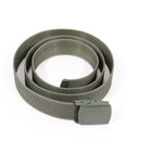 【中古即納】[MIL] ノーブランド プラスチックバックル BDUベルト サイズ～120cm OD(オリーブドラブ)(20150223)