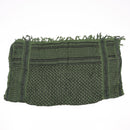 【中古即納】[MIL] ノーブランド シュマグ アフガンストール グリーン/ブラック(100×80cm)(20150223)