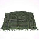 【中古即納】[MIL] ノーブランド シュマグ アフガンストール グリーン/ブラック(100×80cm)(20150223)