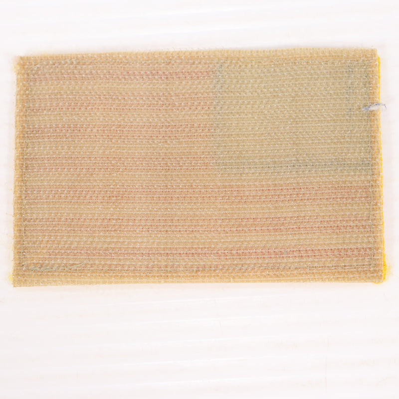 【中古即納】[MIL] ノーブランド 星条旗 刺繍ベルクロパッチ ゴールドリム(20150223)