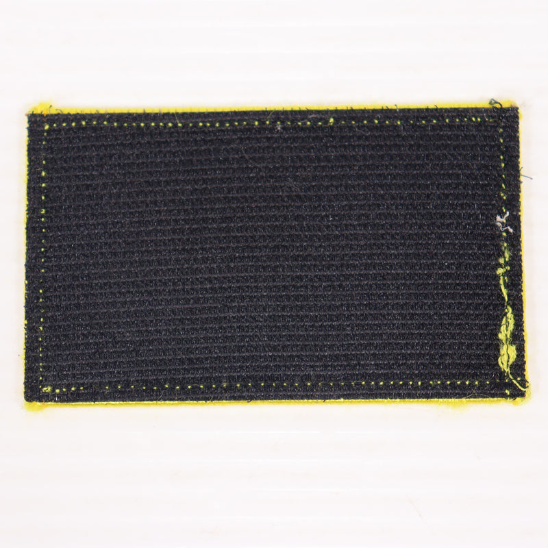 【中古即納】[MIL] ノーブランド 星条旗 リバース 刺繍ベルクロパッチ ゴールドリム(20150223)