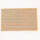 【中古即納】[MIL] ノーブランド 星条旗 リバース 刺繍ベルクロパッチ ゴールドリム(20150223)