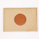 【中古即納】[MIL] ノーブランド 日の丸 刺繍ベルクロパッチ カーキ(20150223)