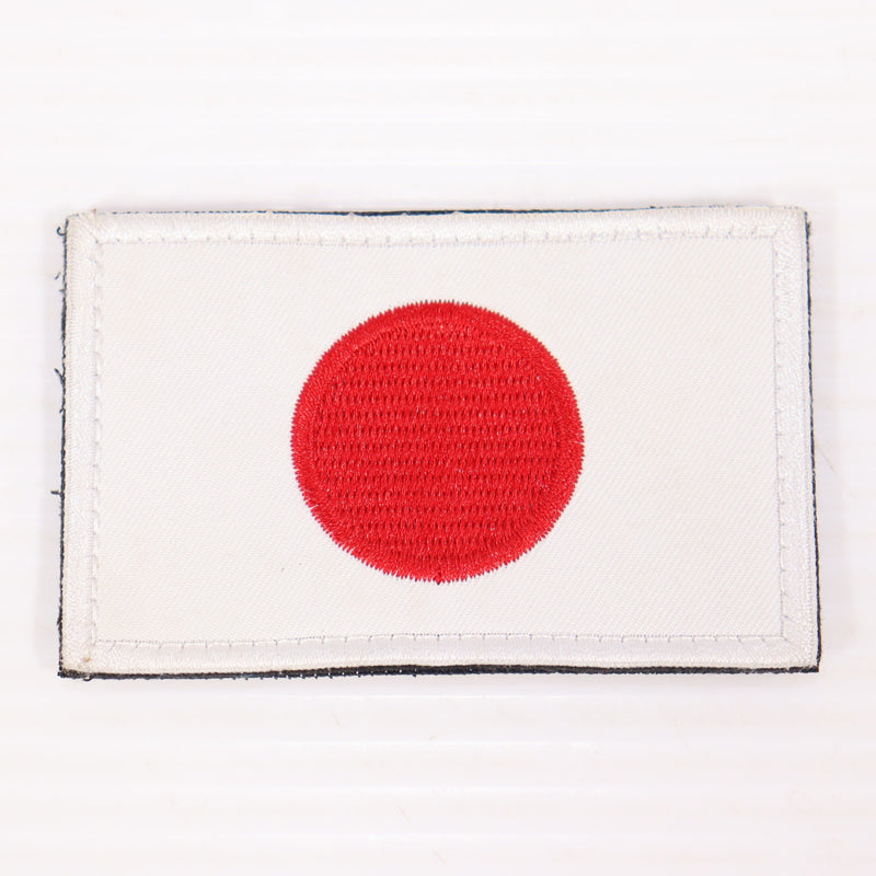 【中古即納】[MIL] ノーブランド 日の丸 刺繍ベルクロパッチ(20150223)