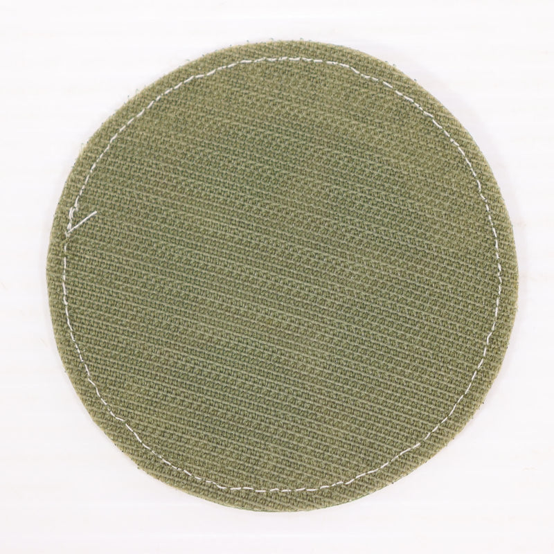 【中古即納】[MIL] ノーブランド US MARSHAL 刺繍ベルクロパッチ OD(オリーブドラブ)(20150223)