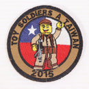 【中古即納】[MIL] ノーブランド TOY SOLDIERS A TAIWAN 2015 刺繍ベルクロパッチ(20150223)