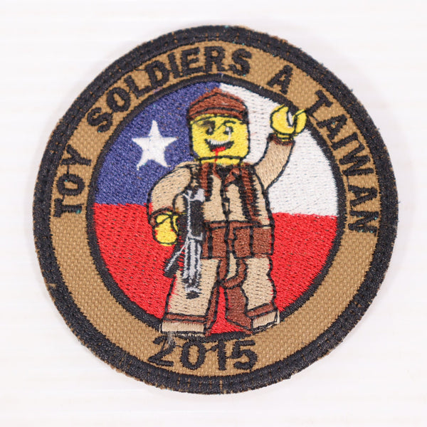 【中古即納】[MIL] ノーブランド TOY SOLDIERS A TAIWAN 2015 刺繍ベルクロパッチ(20150223)