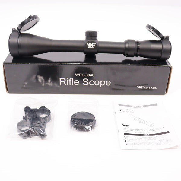 【中古即納】[MIL] WF OPTICAL(WFオプティカル) 3-9×40 ライフルスコープ(WRS-3940)(20150223)