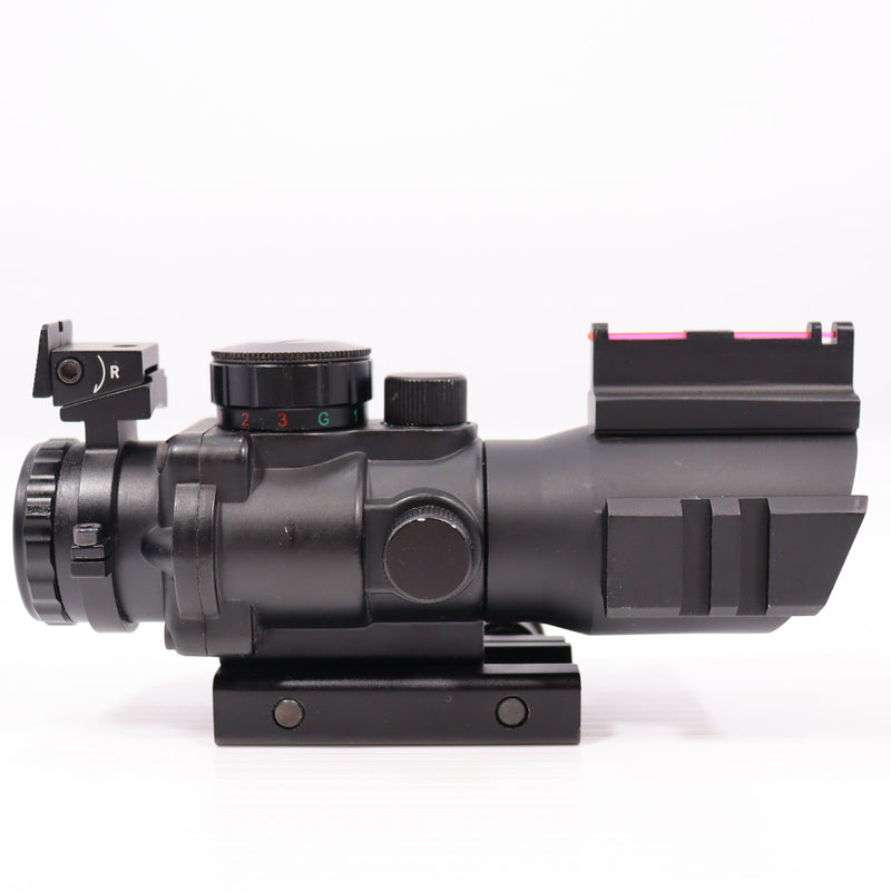 【中古即納】[MIL] RON JIA'S Trijiconタイプ ACOG TA31 4×32 サイドレイル付 イルミネーションスコープ(20150223)