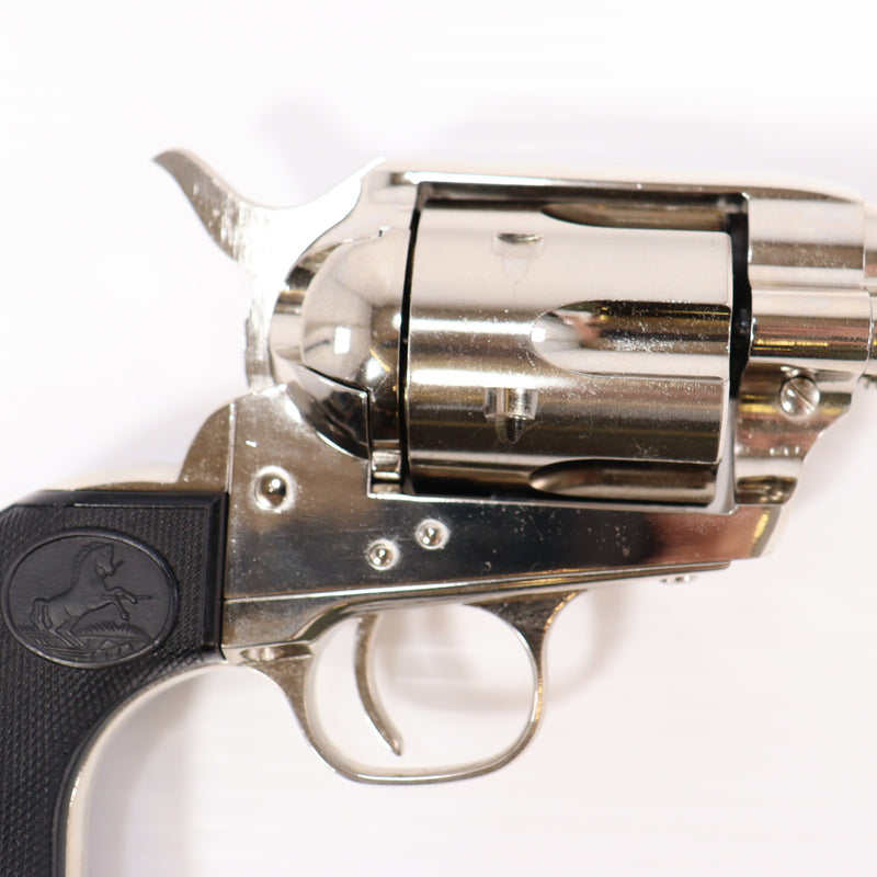 【中古即納】[MIL] タナカワークス ガスリボルバー コルト SAA.45 シビリアン ニッケルフィニッシュ ABS (18歳以上専用)(20150223)