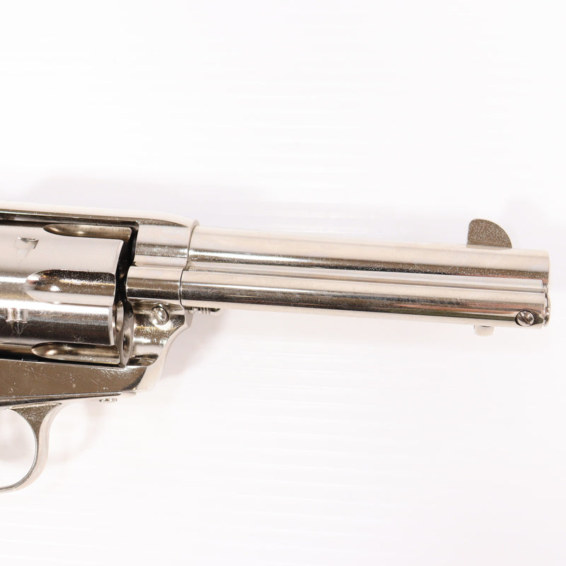 【中古即納】[MIL] タナカワークス ガスリボルバー コルト SAA.45 シビリアン ニッケルフィニッシュ ABS (18歳以上専用)(20150223)