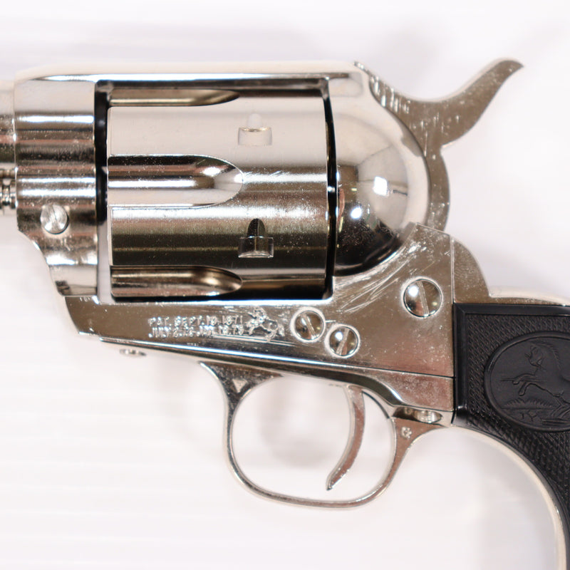 【中古即納】[MIL] タナカワークス ガスリボルバー コルト SAA.45 シビリアン ニッケルフィニッシュ ABS (18歳以上専用)(20150223)
