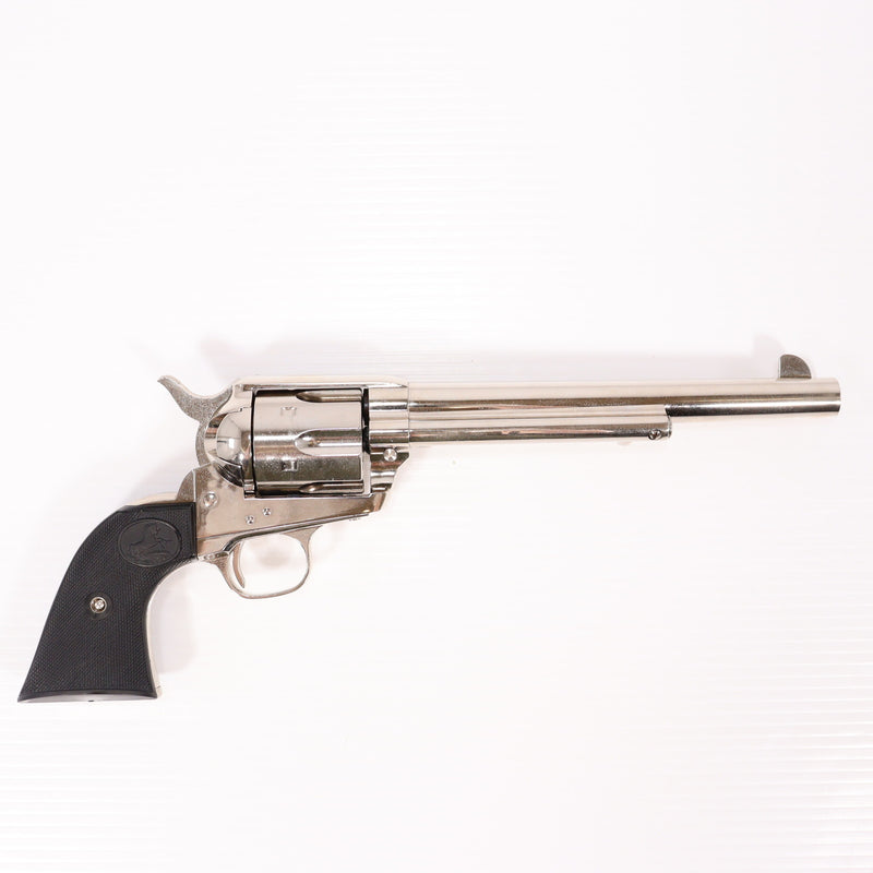 【中古即納】[MIL] タナカワークス ガスガン コルト SAA.45 キャバルリー ニッケルフィニッシュ ABS (18歳以上専用)(20150223)