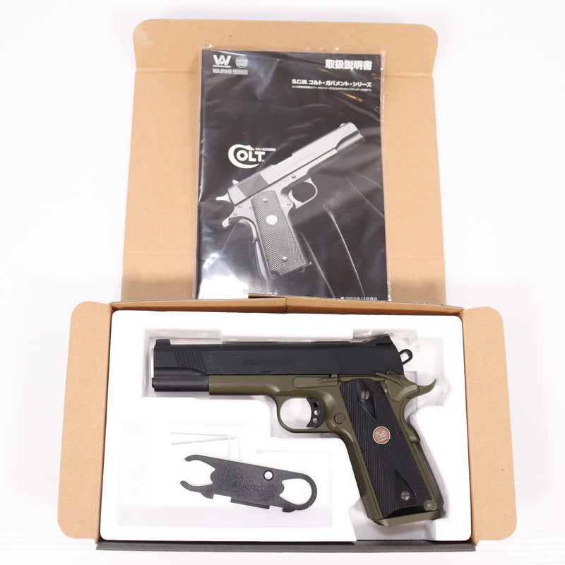 【中古即納】[MIL] WA ウエスタンアームズ ガスブローバック S.C.W. ウィルソンコンバット CQB HW(ヘビーウェイト) (18歳以上専用)(20150223)