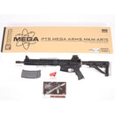 【中古即納】[MIL] KSC ガスブローバック PTS Mega MKM AR15 (カスタム品) (18歳以上専用)(20150223)