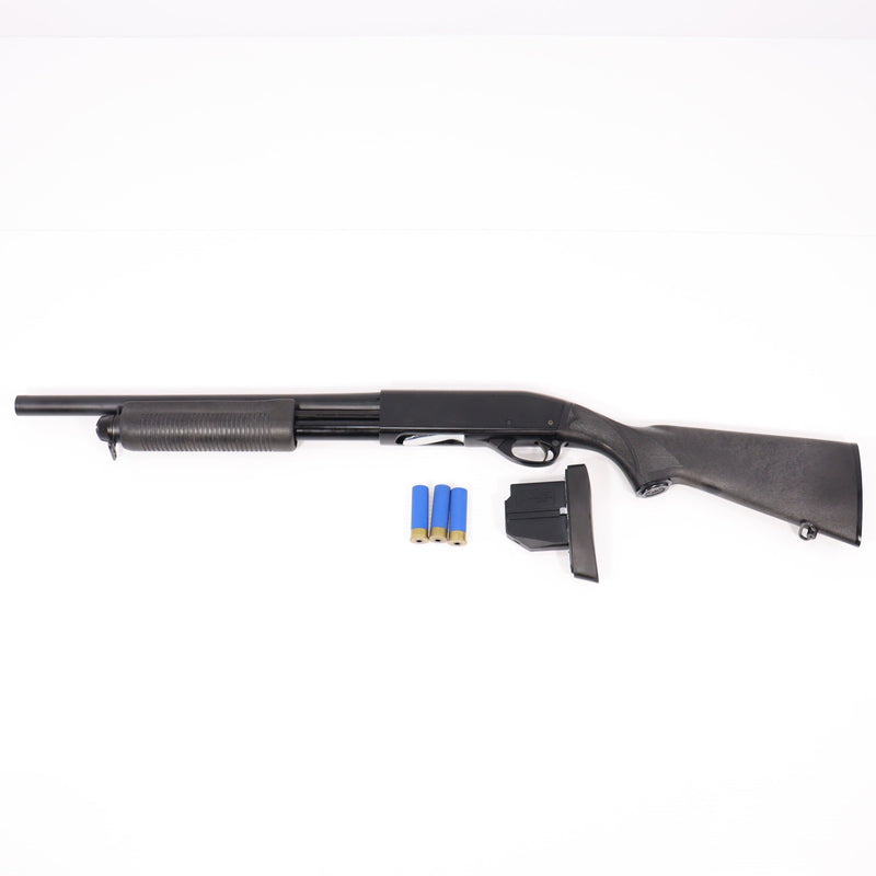 【中古即納】[MIL] マルゼン ガスショットガン M870 ブラックバージョン(2018年新仕様版) (18歳以上専用)(20211030)