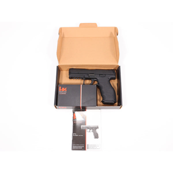 【中古即納】[MIL] VFC/UMAREX(ウマレックス) ガスブローバックピストル H&K(ヘッケラーアンドコッホ) VP9 STD BK(ブラック/黒)(JPver./HKライセンス)(UM3T-VP9-BK01) (18歳以上専用)(20161121)