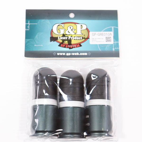 【中古即納】[MIL] G&P M433タイプ 40mm ラバースラッググレネードカートリッジ 3発セット(GRE010A)(20150223)