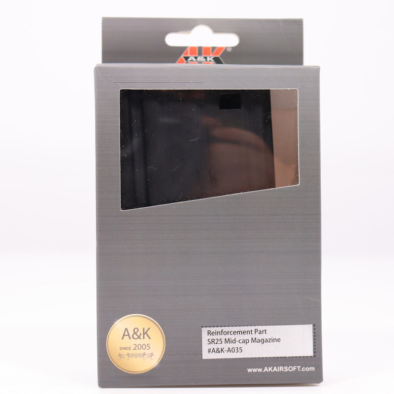【中古即納】[MIL] A&K SR25用 150連 ミッドキャップマガジン(A&K-MAG-A035)(20150223)