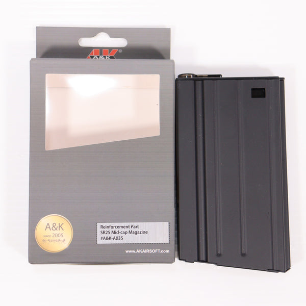 【中古即納】[MIL] A&K SR25用 150連 ミッドキャップマガジン(A&K-MAG-A035)(20150223)