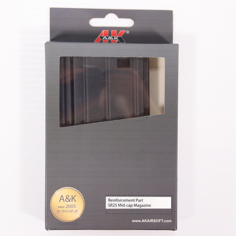 【中古即納】[MIL] A&K SR25用 150連 ミッドキャップマガジン(A&K-MAG-A035)(20150223)