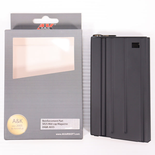 【中古即納】[MIL] A&K SR25用 150連 ミッドキャップマガジン(A&K-MAG-A035)(20150223)