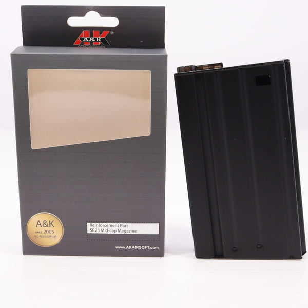 【中古即納】[MIL] A&K SR25用 150連 ミッドキャップマガジン(A&K-MAG-A035)(20150223)