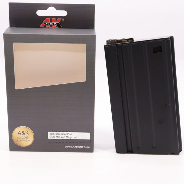 【中古即納】[MIL] A&K SR25用 150連 ミッドキャップマガジン(A&K-MAG-A035)(20150223)