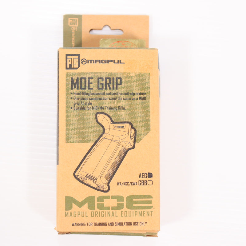 【中古即納】[MIL] MAGPUL PTS(マグプルPTS) MOE ピストルグリップ for AEG BK(ブラック/黒)(20150223)