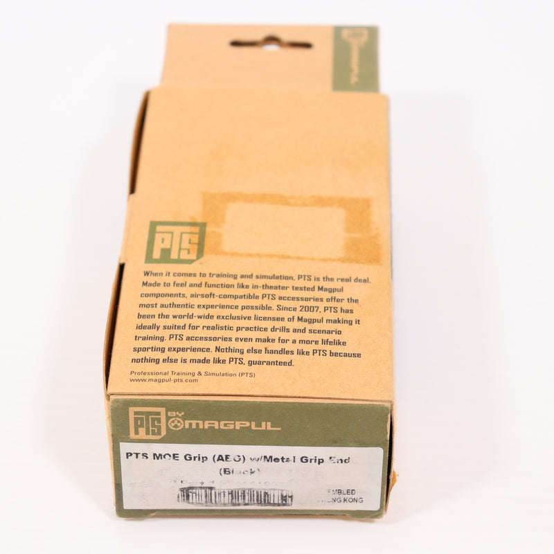 【中古即納】[MIL] MAGPUL PTS(マグプルPTS) MOE ピストルグリップ for AEG BK(ブラック/黒)(20150223)