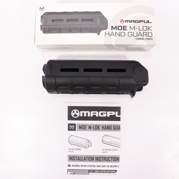 【中古即納】[MIL] MAGPUL(マグプル) MOE M-LOKハンドガード カービンレングス BK(ブラック/黒)(MAG424BLK)(20150223)