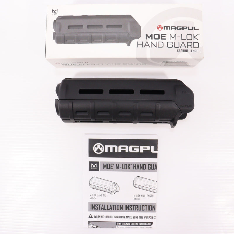 【中古即納】[MIL] MAGPUL(マグプル) MOE M-LOKハンドガード カービンレングス BK(ブラック/黒)(MAG424BLK)(20150223)