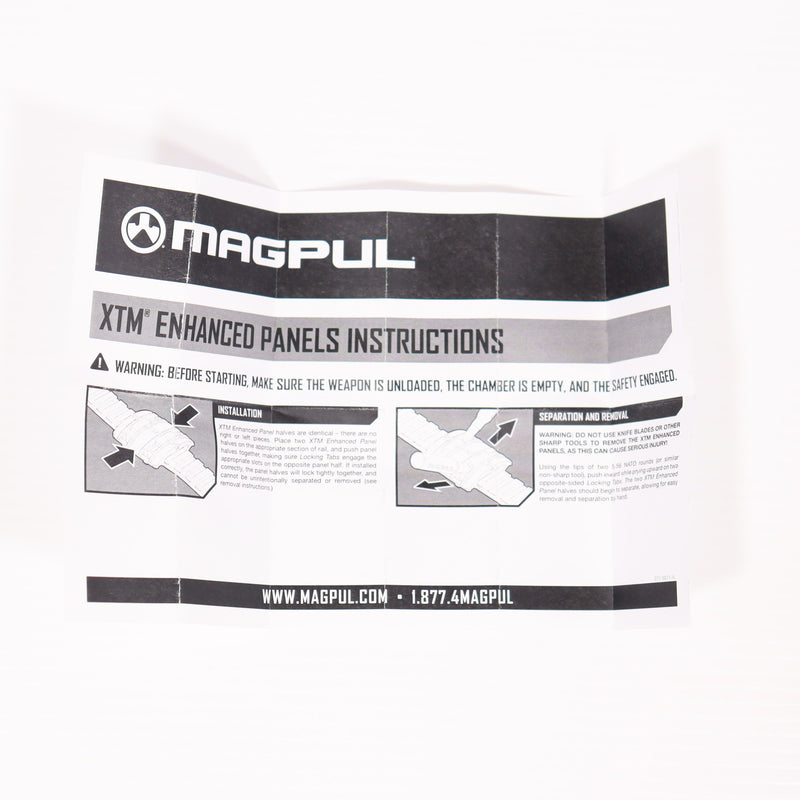 【中古即納】[MIL] MAGPUL(マグプル) XTM エンハンスドレイルパネル 8ピース FDE(フラットダークアース)(MAG510FDE)(20150223)