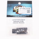 【中古即納】[MIL] G&P 1.2インチ アウターバレル エクステンション 14mm正ネジ(BRL045M)(20150223)