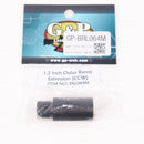 【中古即納】[MIL] G&P 1.2インチ アウターバレル エクステンション 14mm逆ネジ(BRL064M)(20150223)