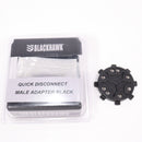 【中古即納】[MIL] BLACKHAWK!(ブラックホーク) クイックディスコネクトアダプター オス BK(ブラック/黒)(430951BK)(20150223)