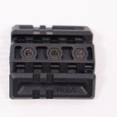 【中古即納】[MIL] FAB-Defense(ファブディフェンス) DPR16/4 ダブルピカティニーレイル M16/M4 スタンダードハンドガード対応 BK(ブラック/黒)(20150223)