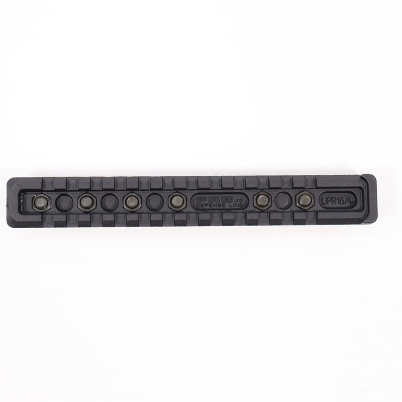 【中古即納】[MIL] FAB-Defense(ファブディフェンス) UPR16/4 ユニバーサルピカティニーレイル M16/M4 スタンダードハンドガード対応 BK(ブラック/黒)(20150223)